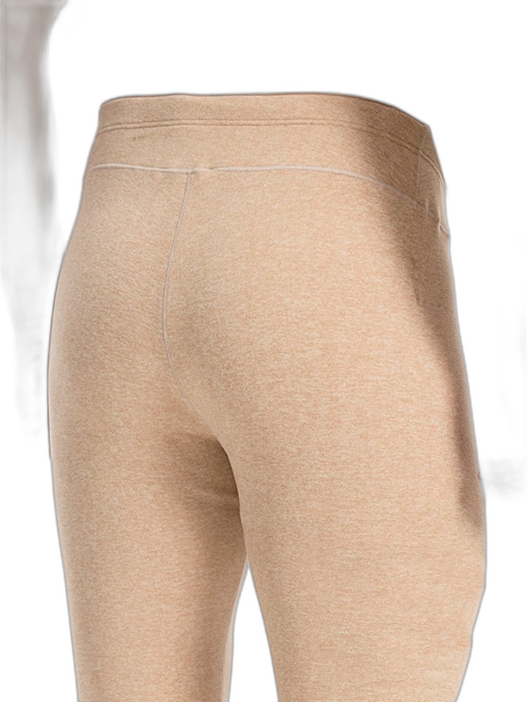 Men's Double-Sided Fleece Thickened Antibacterial Cotton Base Layer Thermal Bottoms