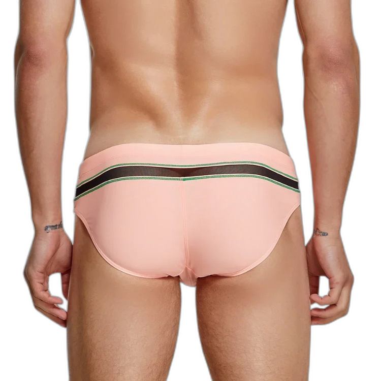SEOBEAN Poolside Play Mesh Swim Briefs