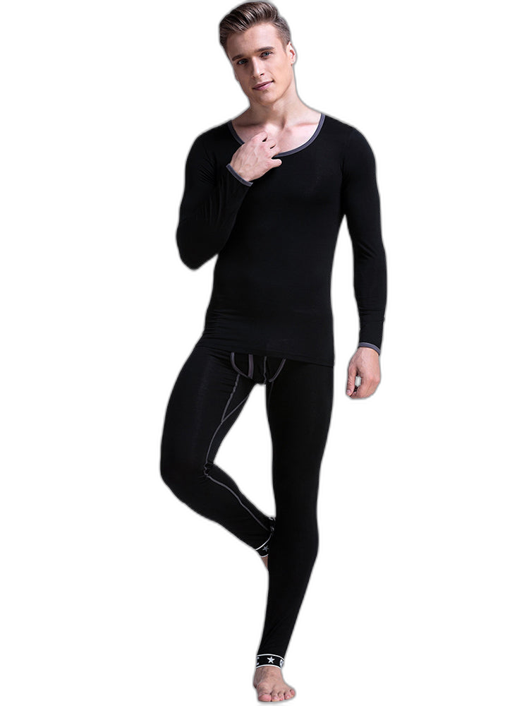 Men's Ultra Soft Thermal Underwear Set