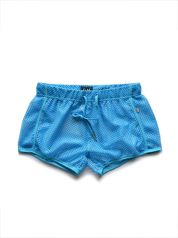 D.M Sexy Mesh Breathable Home Boxer Shorts