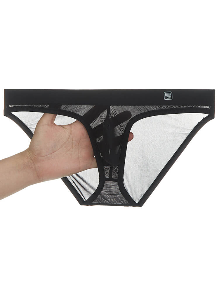 Men's Sexy Ultra-Thin Sheer Breathable Briefs