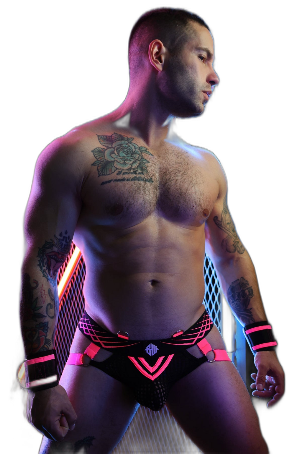 Breedwell Revolution Jockstrap Neon Pink