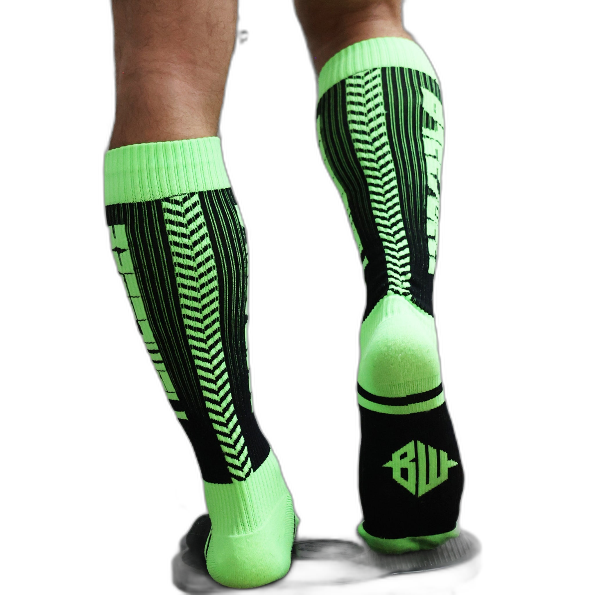 Breedwell Eternity Socks Neon Green