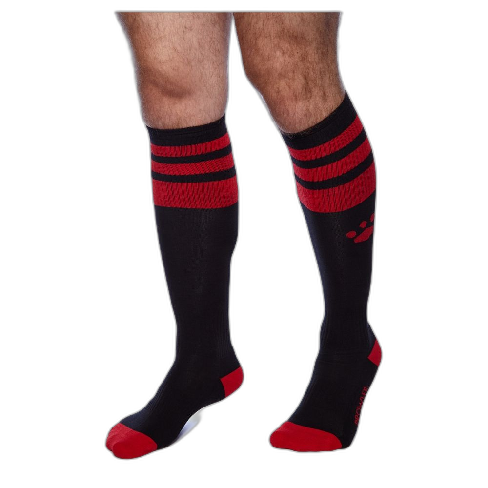 Prowler RED Football Socks Black & Red