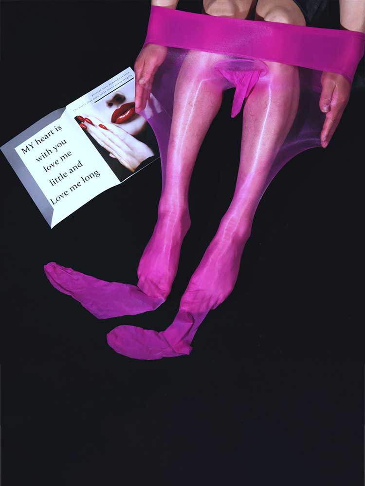 Men's Aurora Glossy 1D Ultra-Thin Sexy Stockings