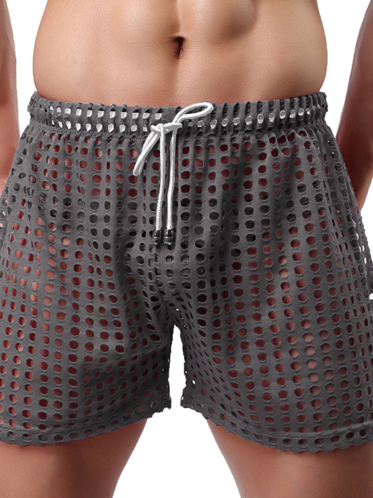 Men's Loose Sexy Mesh Shorts