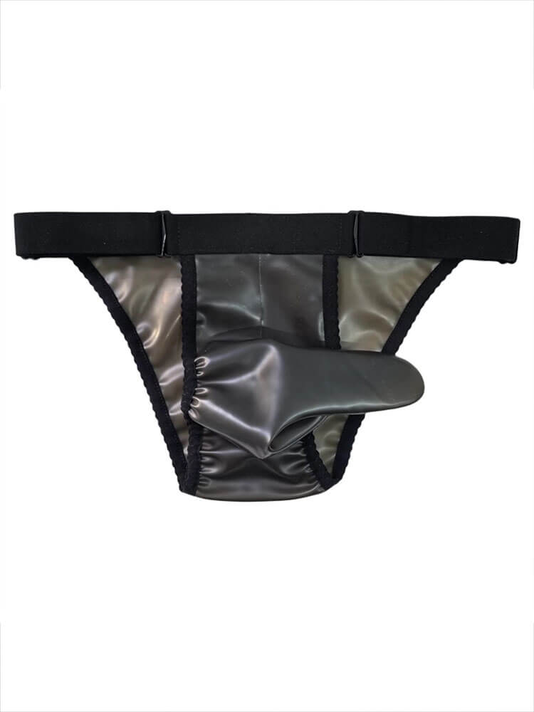 Men's Seamless Bullet-Separating Latex Briefs