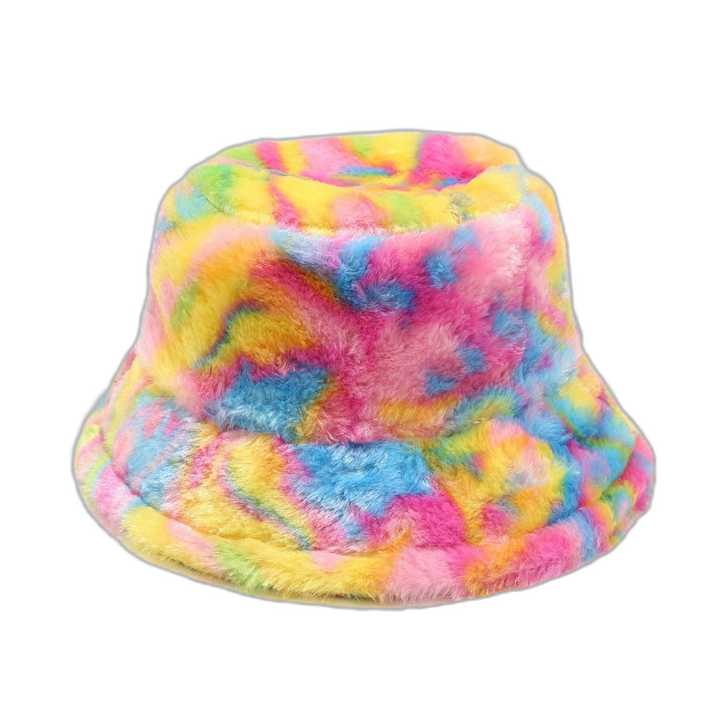 Fluffy Pattern Bucket Hat