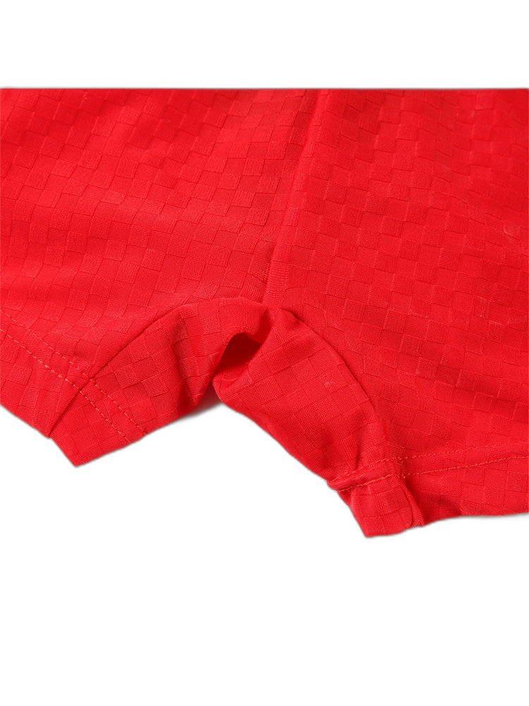 Men's Low-Rise Mesh Trunks – Breathable Nylon with 3D Pouch Support