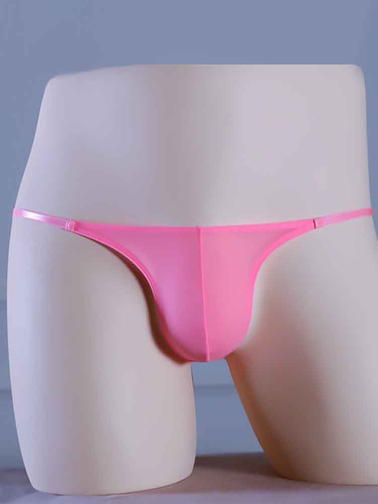 Men's quick-drying Thong Transparent Ultra-thin