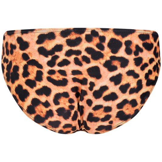 Diamond Razor Swim Brief - Leopard
