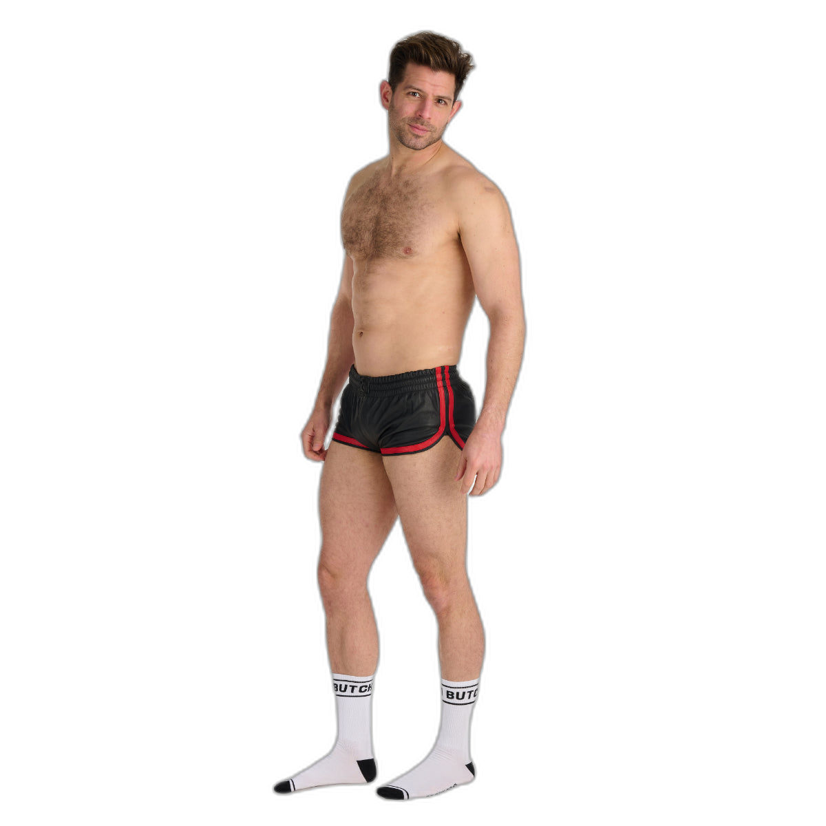 Prowler RED Butch Socks White Black