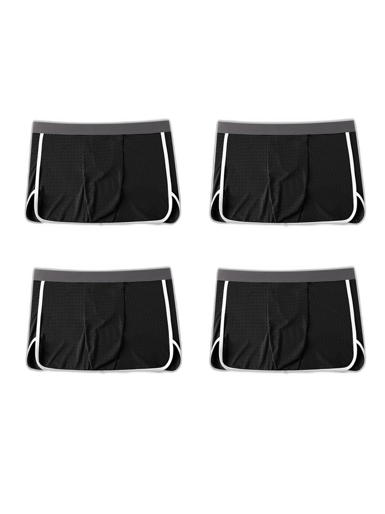 Men's  Button Casual U-Shaped Roman Skirt Dual-Purpose Arrow Pants Underwear
