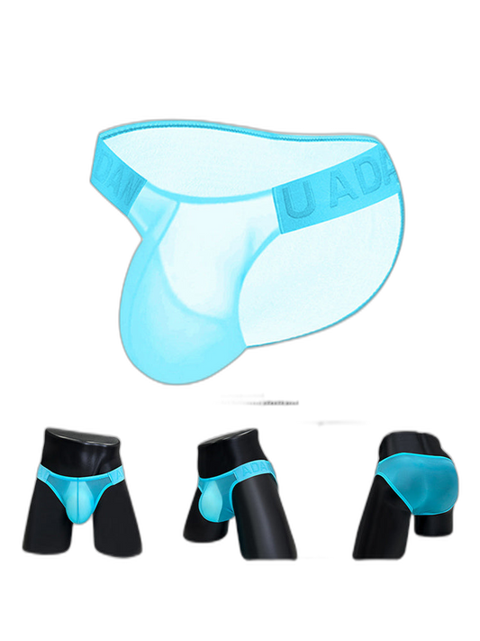 3 Pack Men's Semi-Transparent Comfortable High-Stretch Quick-Dry Bikini