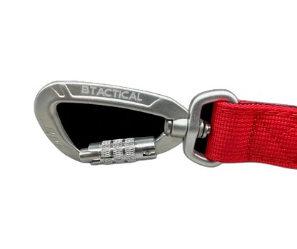 Tactical Carabiner Clip Lead Red