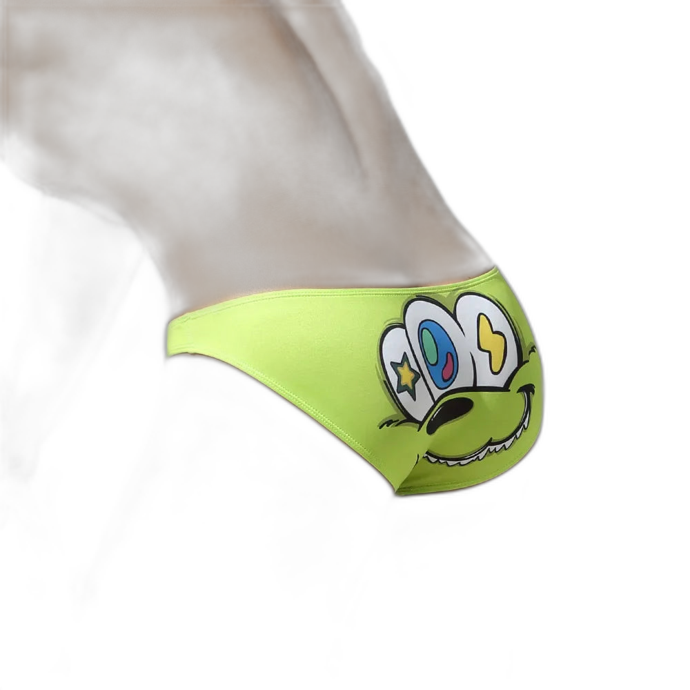Cartoon Kink Pop Print Men’s Briefs