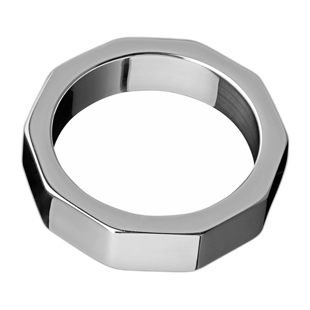 ruff GEAR Stainless Steel Nut Cock Ring 50mm x 15mm