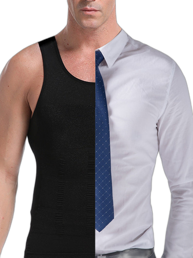 2 Pack Men Body Slimming Tummy Shaper