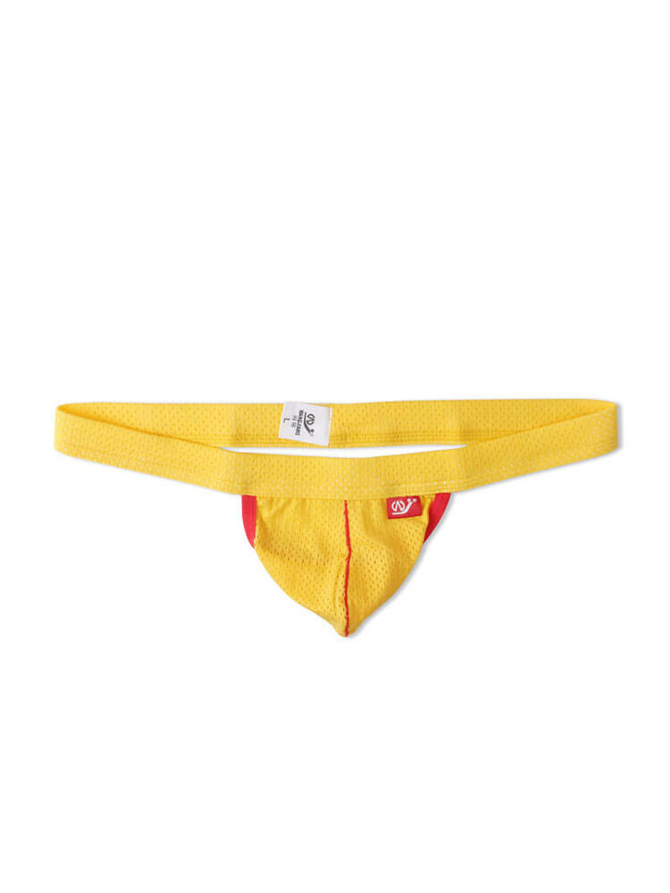 Men's Sexy Low-Rise Breathable Mesh Thong