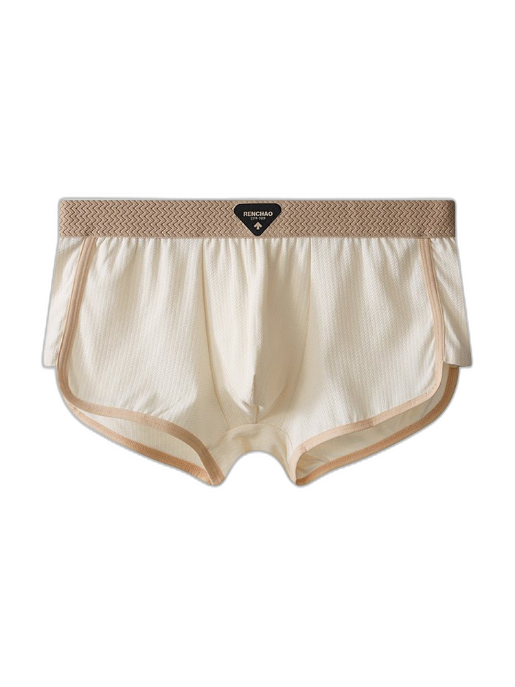 4 Pack Men's Ultra-Soft Premium Cotton Seamless Comfort Trunks