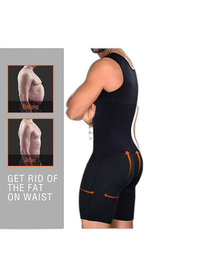 Men Shapewear Tummy Control Slimming Bodysuit