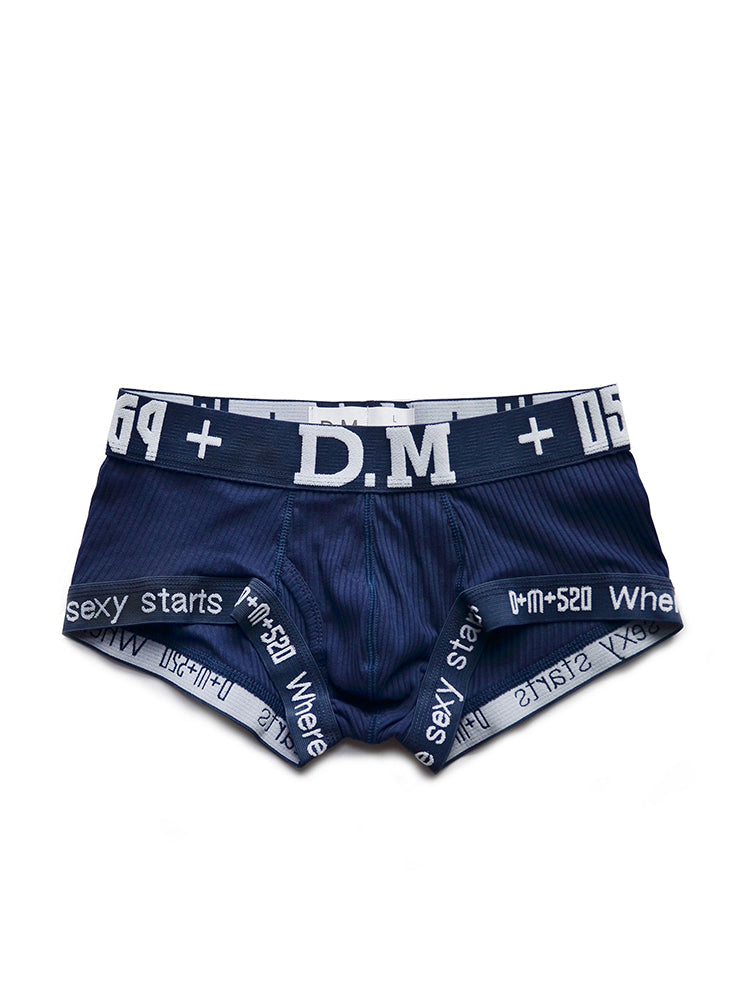 D.M Low Waist Sexy Cotton Comfort Capsule Boxer Briefs