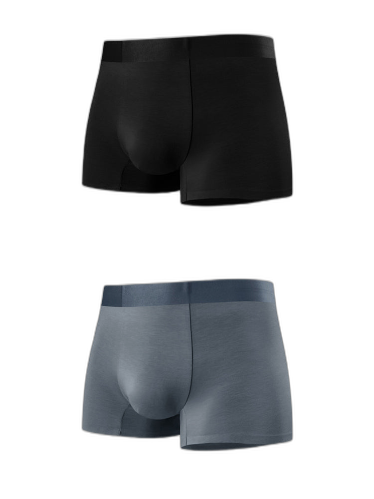 2 Pack Men's Anti-Bacterial Modal Trunks