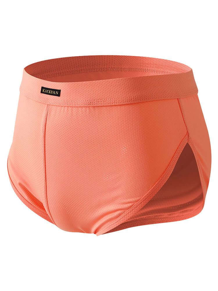 Men's Breathable Quick-Drying Mesh Boxer Briefs