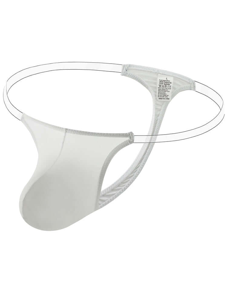 Men's Transparent Ice Silk Sexy Thong
