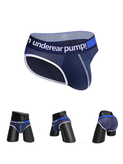 2 Pack Men's Middle-Rise Cotton Sexy Briefs