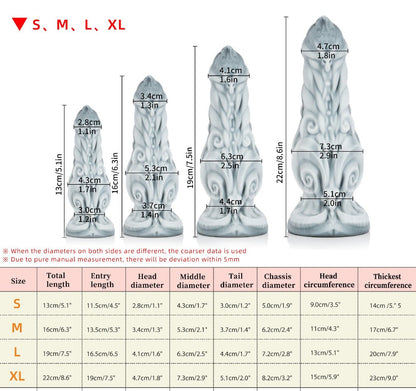 Nothosaur ARIES - Fantasy Animal Dildo - Ram Knot Dildo - Zodiac Dildo