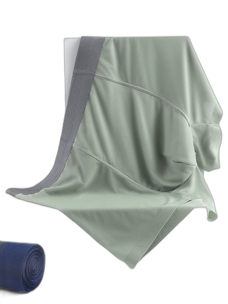 3 Pack Trackless Summer Ultra Thin Pouch Men's Trunks