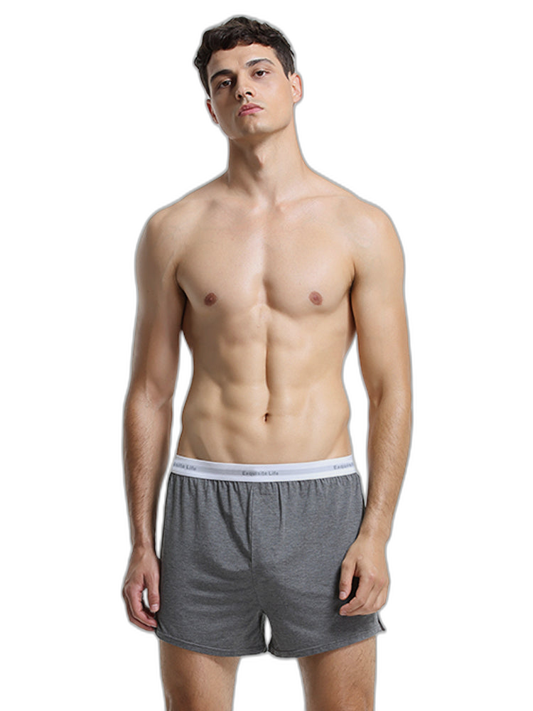 Men's Comfy Modal Home Boxer Shorts