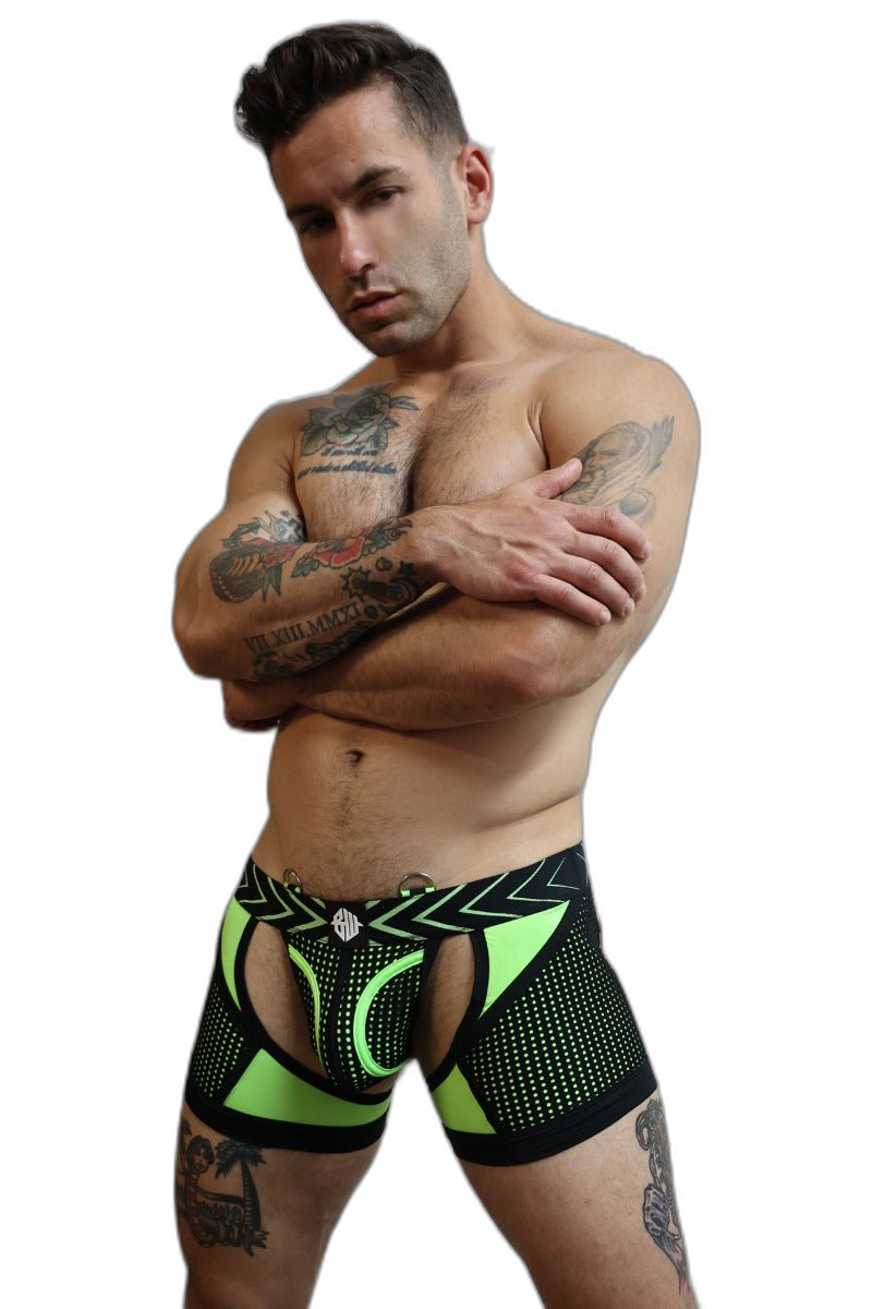 Breedwell Dickmatized Chap Jock Neon Green