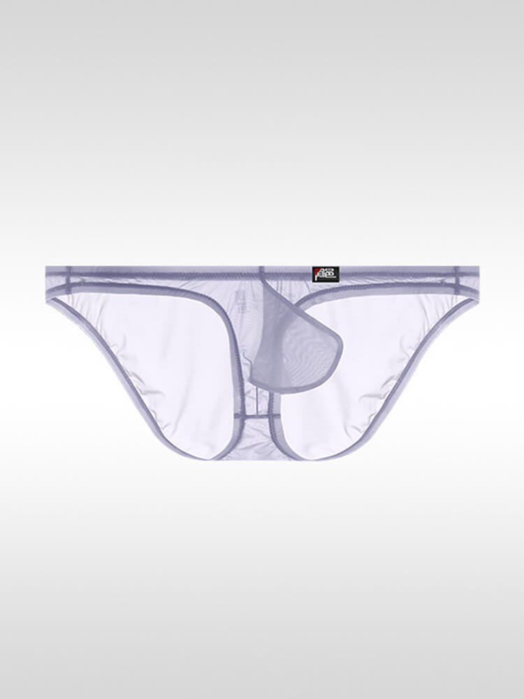 Men's Sheer Sexy U-Shaped Bulge Thin Briefs
