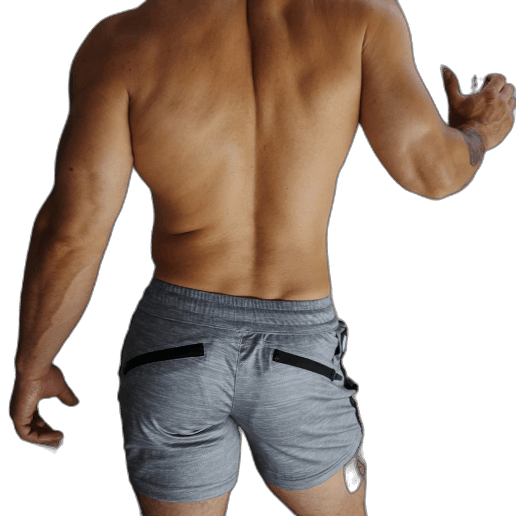 Breedwell Trade Trainer Shorts Grey Heather