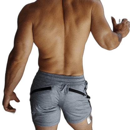 Breedwell Trade Trainer Shorts Grey Heather