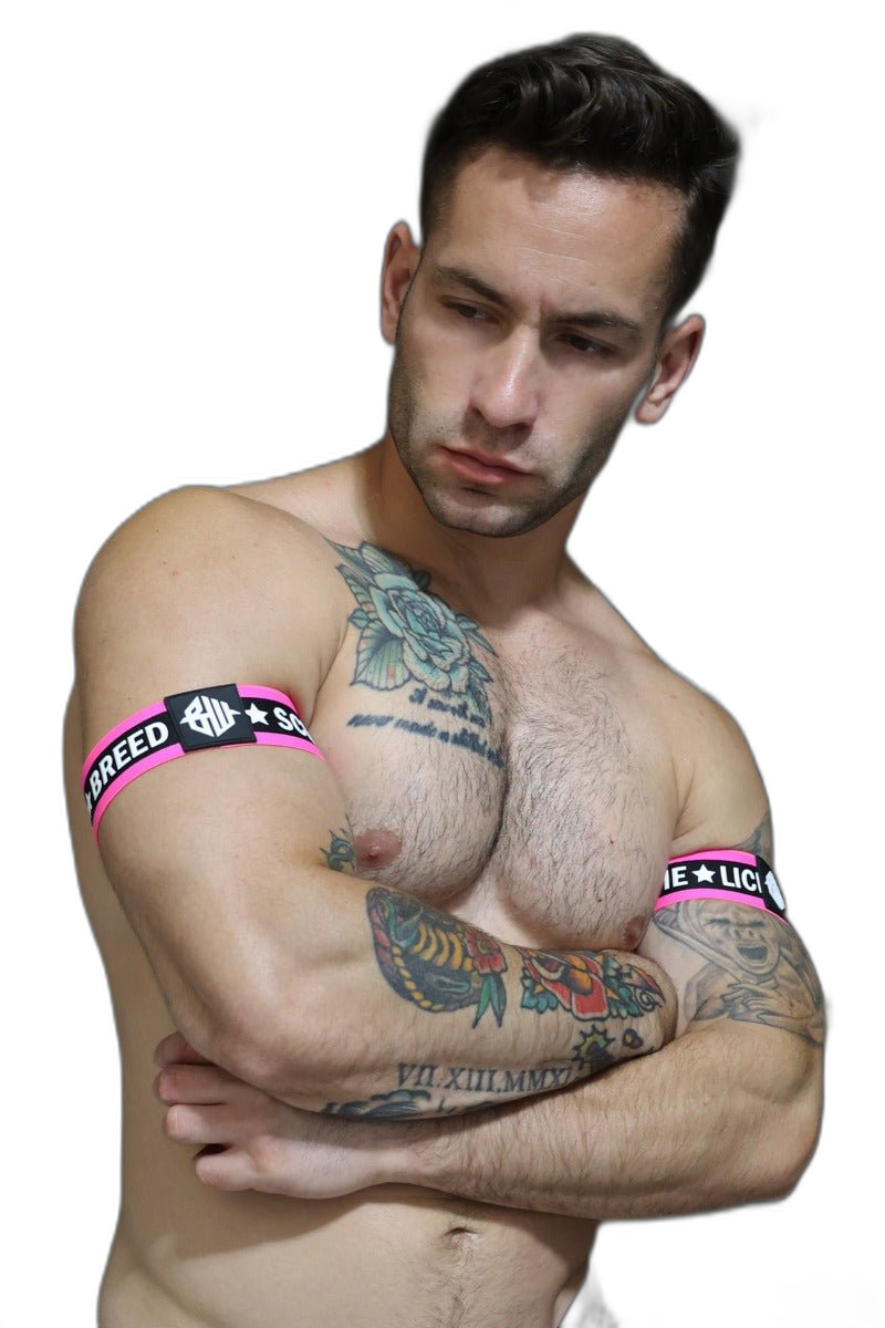 Breedwell Snax Armbands Neon Pink