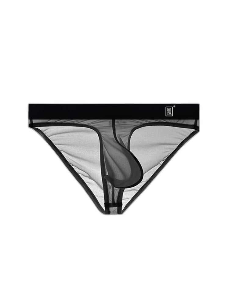 Men's Sexy Transparent Suspender Briefs