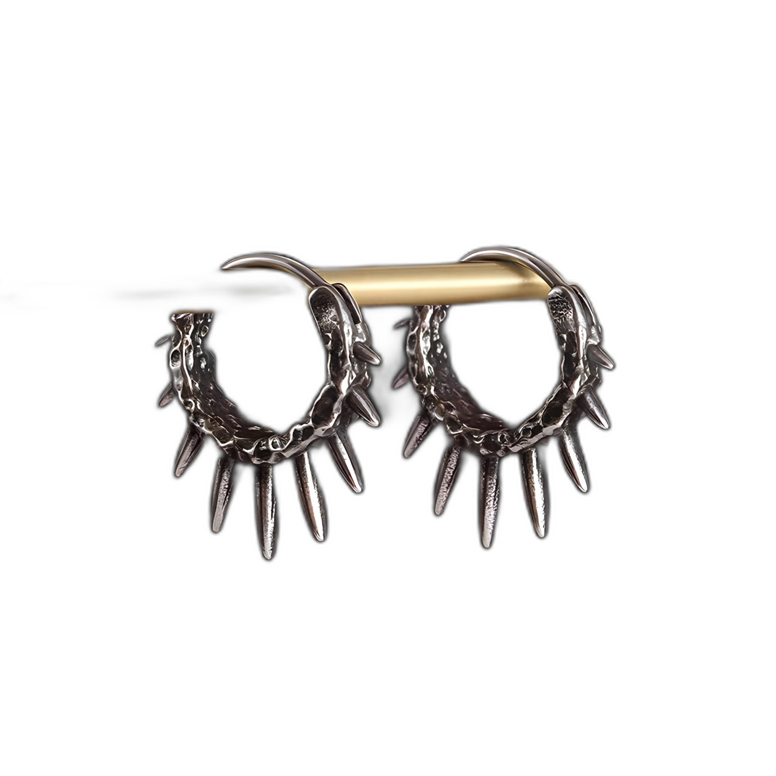 Spike Hoop Earrings