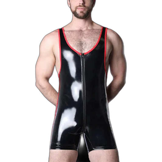 Cell Block 13 Iron Grip Singlet | Red