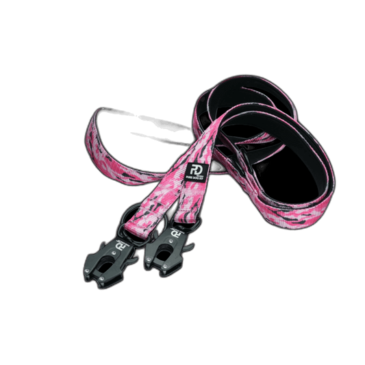 Pure Dog k9 Multifunctional Lead Pink Camo