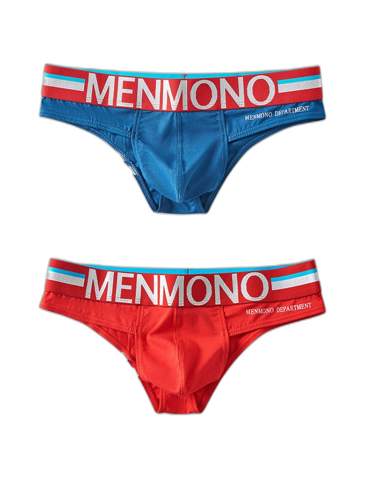 2-pack Men's Sexy Slim Fit Fashion U-convex Bikini