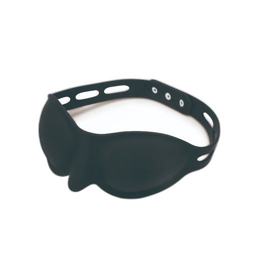 Prowler RED Silicone Full Blindfold Black