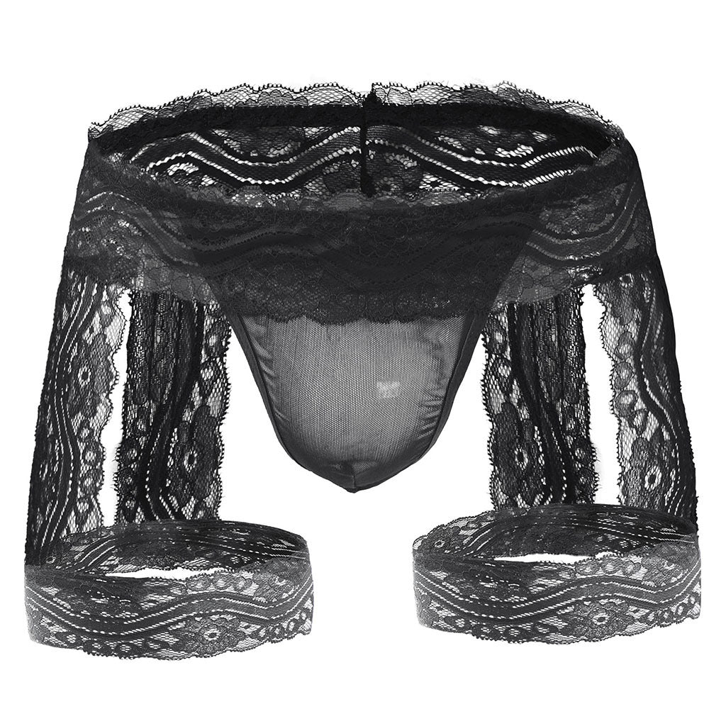 Men's Lace Thongs