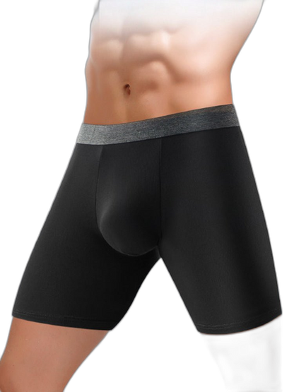 3 Pack Men's Plus-Size Anti-Chafing Performance Boxer Briefs