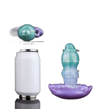 Steele - Fantasy Dildo Butt Plug - Anal Sex Toy