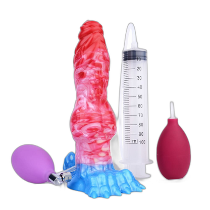 Ivan - 8 Inch Inflatable Squirting Knot Dildo