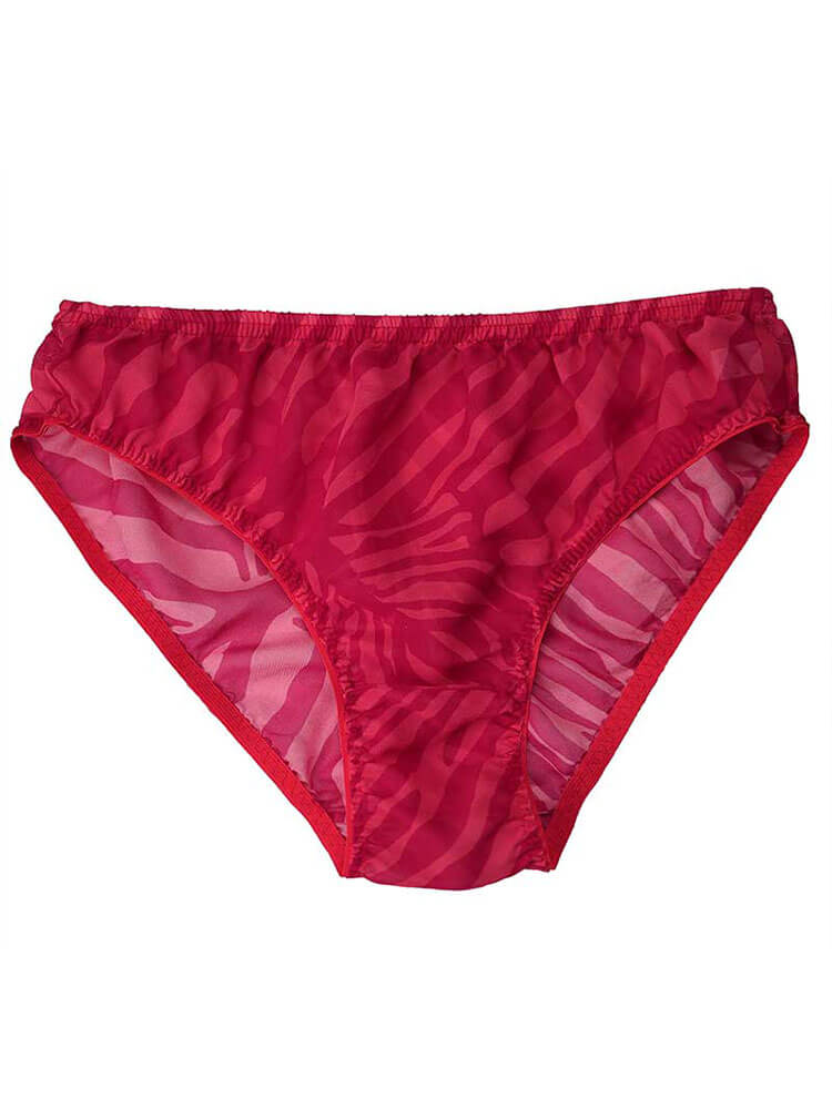 Men's Sexy Breathable Mulberry Silk Mesh Briefs
