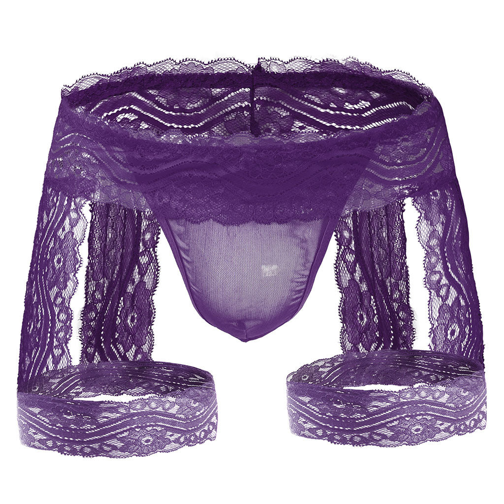Men's Lace Thongs
